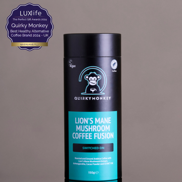 Quirky Monkey Lion’s Mane Mushroom Coffee Fusion (Switched On) 150g