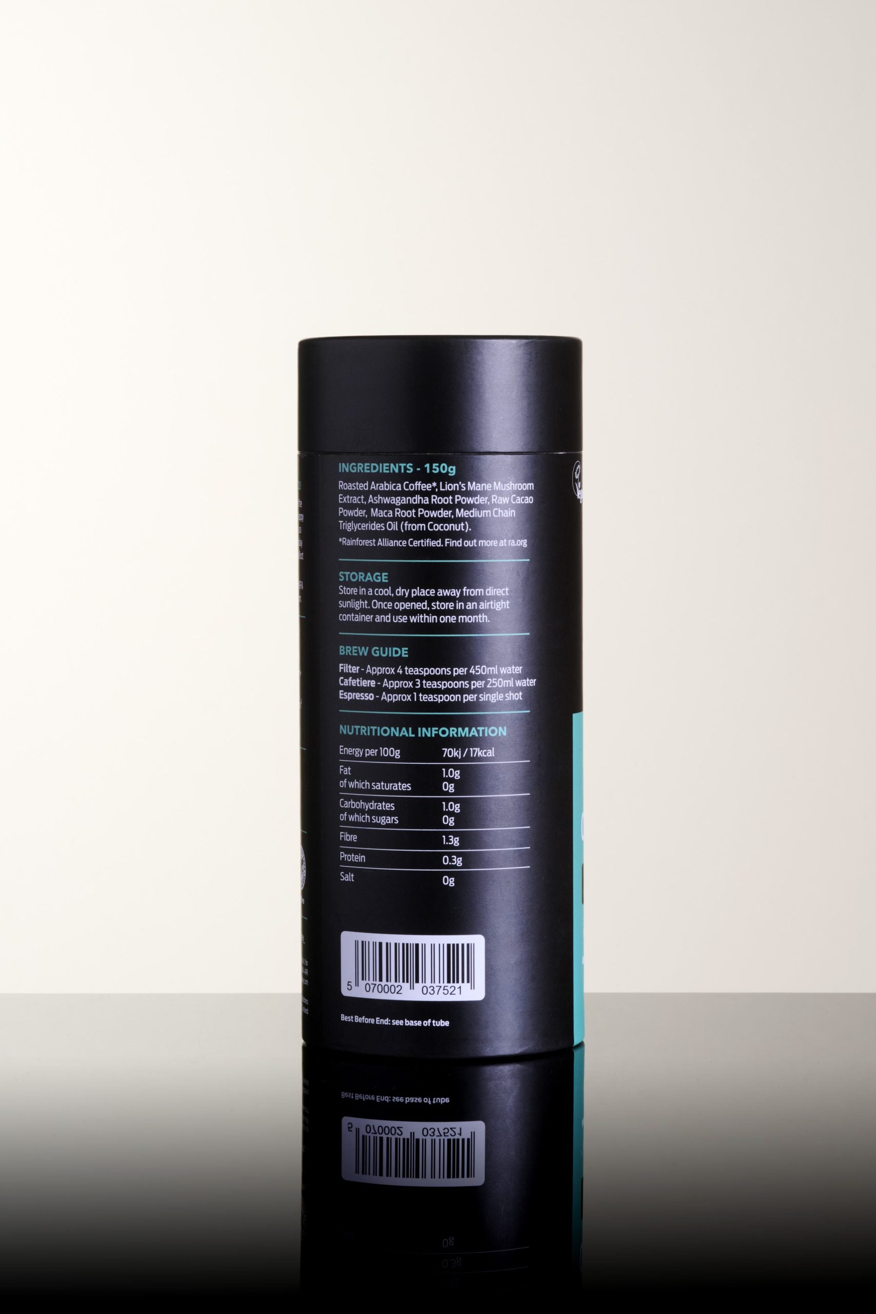 Quirky Monkey Lion’s Mane Mushroom Coffee Fusion (Switched On) 150g