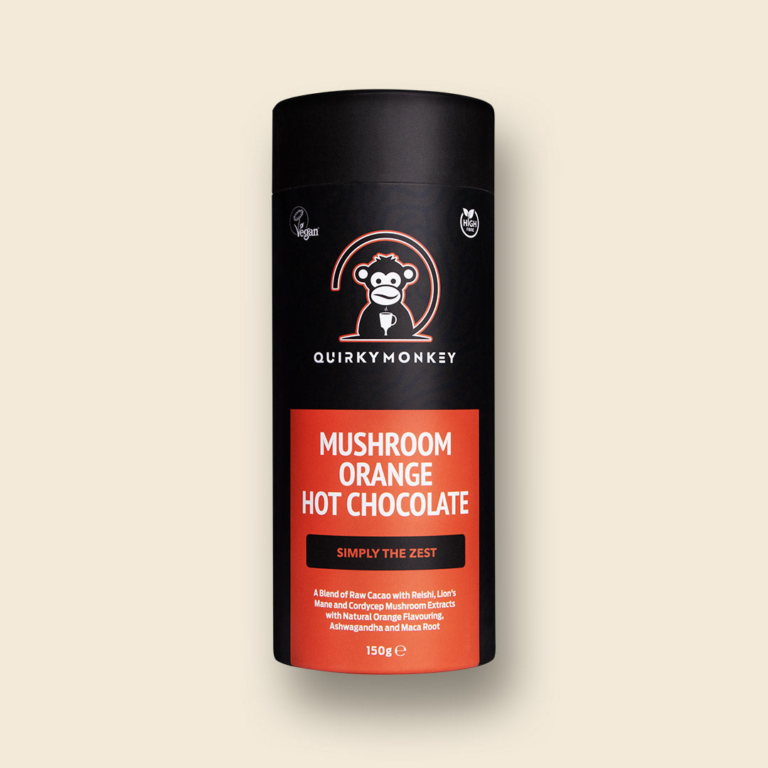 Orange Mushroom Hot Chocolate 150g - (Simply The Zest)