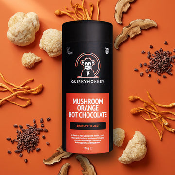 Orange Mushroom Hot Chocolate 150g - (Simply The Zest)