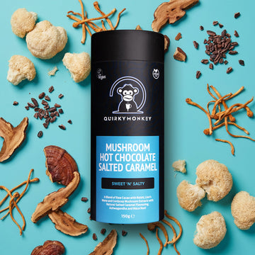 Salted Caramel Mushroom Hot Chocolate 150g - (Sweet 'N' Salty)