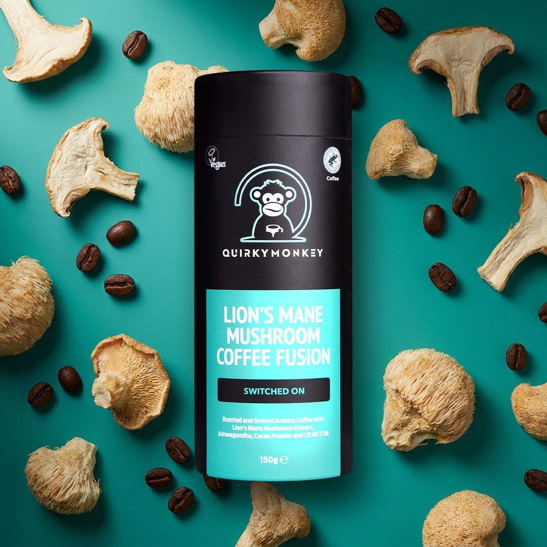 Lion's Mane Mushroom Coffee Fusion 150g - (Switched On)
